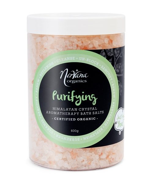 Aromatherapy Bath Salts 600g Purifying